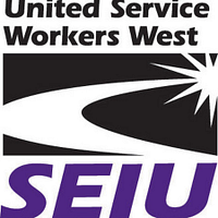 SEIU United Service Workers West logo