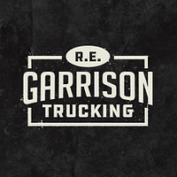 R.E. Garrison Trucking logo